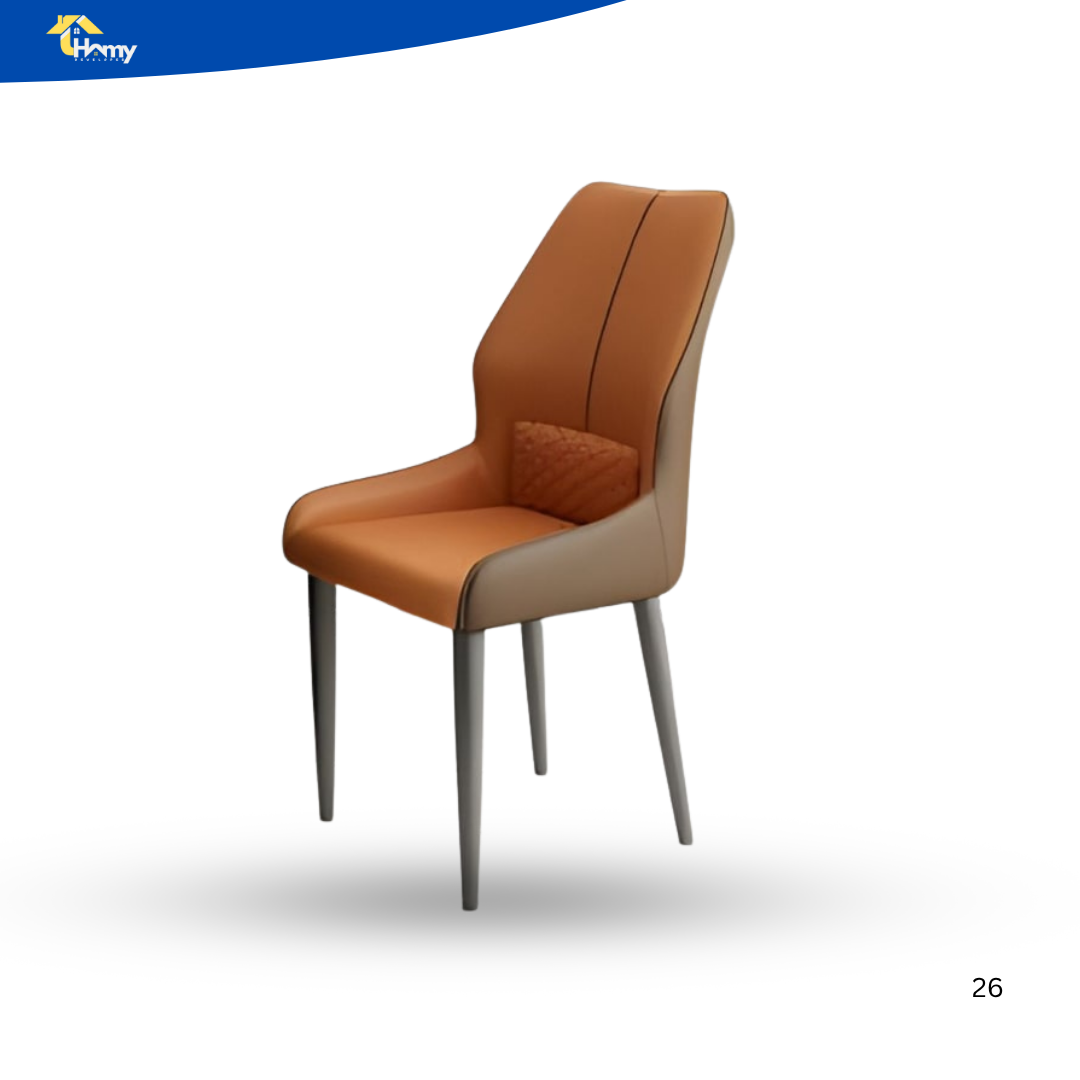 Turtle Customizable Durable chair for casual dining and versatile living spaces