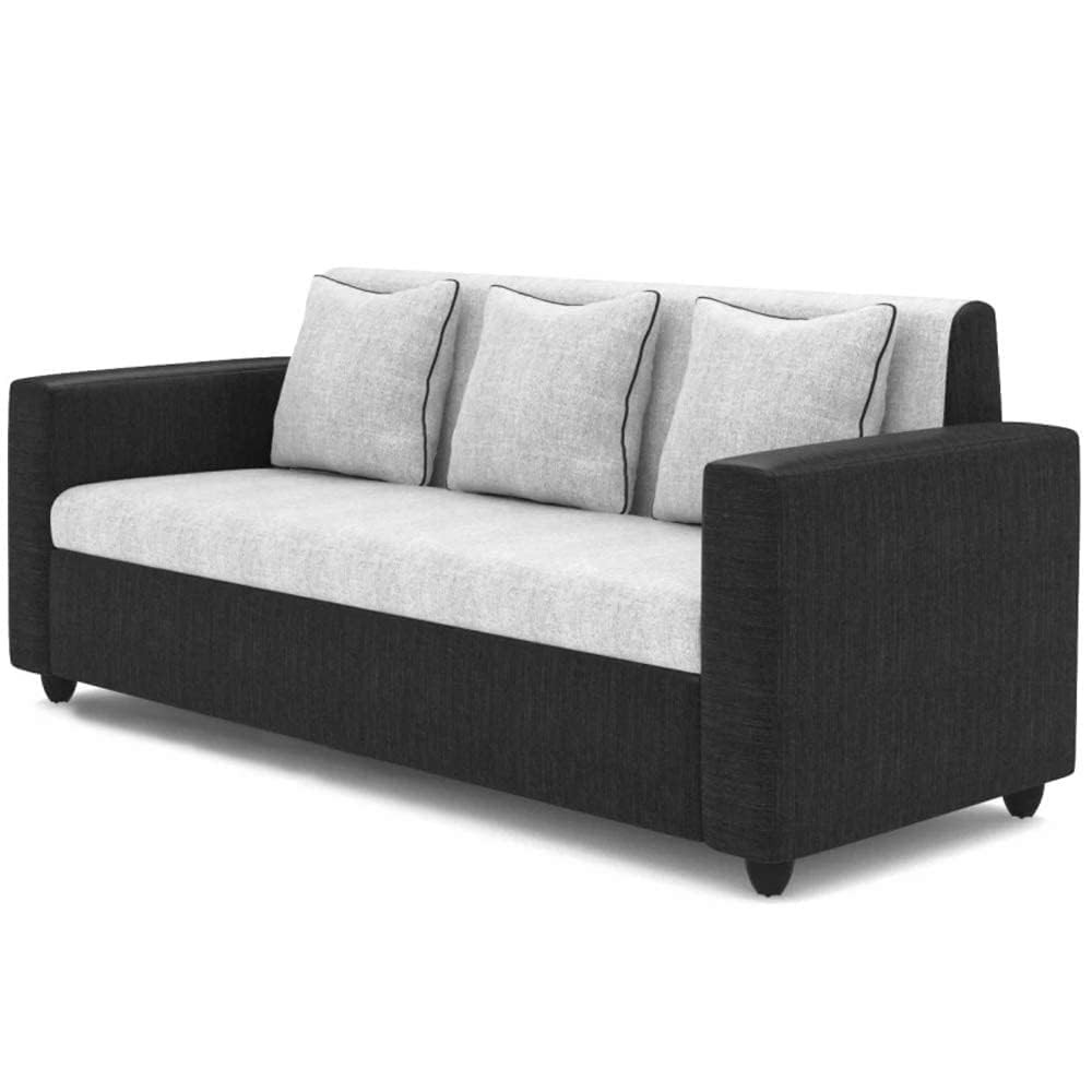 FURNY Tadeo 3 Seater Fabric Sofa Set